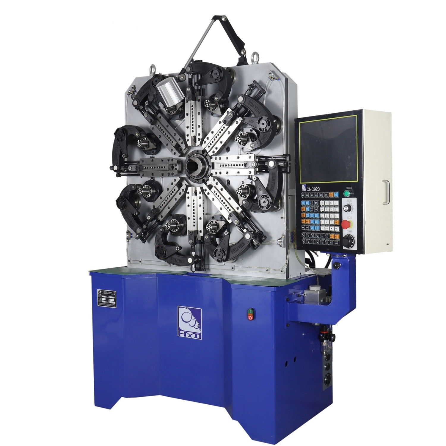 1.0-4.0mm Cam CNC Spring Making Machine , Spring Winding Machine With Sanyo Servo Motor