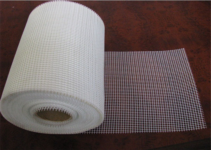 1m Height Alkali Resistant Fiberglass Mesh Fabric For Wall Insulation