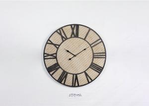 Quality Wrought Iron Retro Vintage Classical Metal Wall Art Clock wholesale