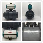 TU Pneumatic Operated Ball Valve , Pneumatic Pressure Control Valve Long Using