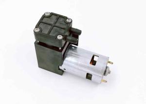 Quality 12V 24V DC Brush Motor Mini Electric Piston Pump -90kpa Vacuum Long Lifetime wholesale