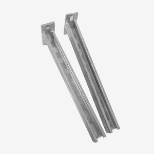 Quality 20cm Solar Without Arm Unistrut Cantilever Brackets Seismic Strut Channel Bracket wholesale