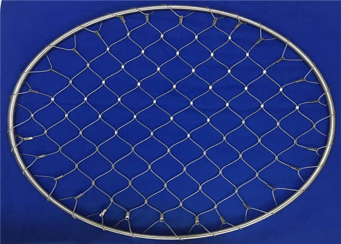 AISI 304 Hand Woven Mesh Netting Security Concrete Wire Mesh 6x6