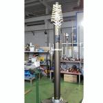 12m lockable pneumatic telescopic mast 300kg payloads