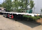 Flatbed 20ft 40 Ft Shipping Container Semi Trailer