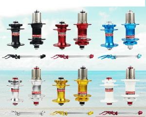 Quality Novatec Hubs D041SB&amp;D042SB Disc Brake MTB Alimunum&amp;Steel Material24/28/32/36h Red Black White Silver Blue Gold Colors wholesale