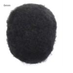 Full Lace Hair Units for Black Men Afro Curly African American Toupee Hairpiece