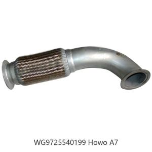 Quality Sinotruck Howo Parts Howo A7 Exhaust Bellow OEM WG9725540199 wholesale