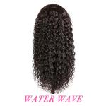 Water Wave 5x5 Lace Closure Wig transparent Lace Frontal Human Hair Wigs