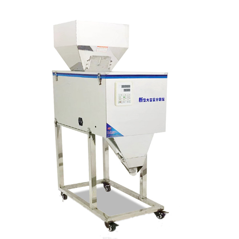 Vibration Tea Weighing Machine , Semi Auto Powder Filling Machine For Tea Bag Sachet