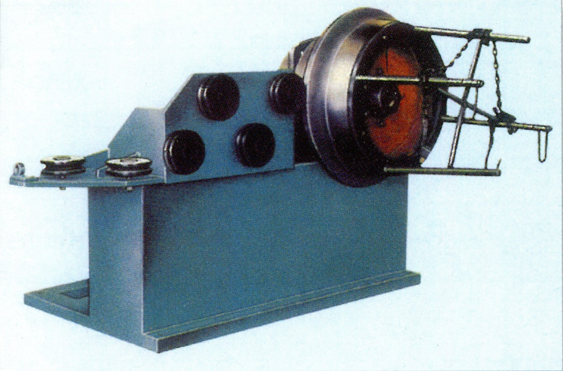 Wire Descaling/Derusting and Disk Washing Machine