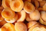 IQF Apricot Halves, pitted, unpeeled, diameter 3 - 6 cm, uncalibrated