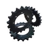 Black Excavator Drive Sprocket HD80 HD140 HD250 Rubber Track Sprocket
