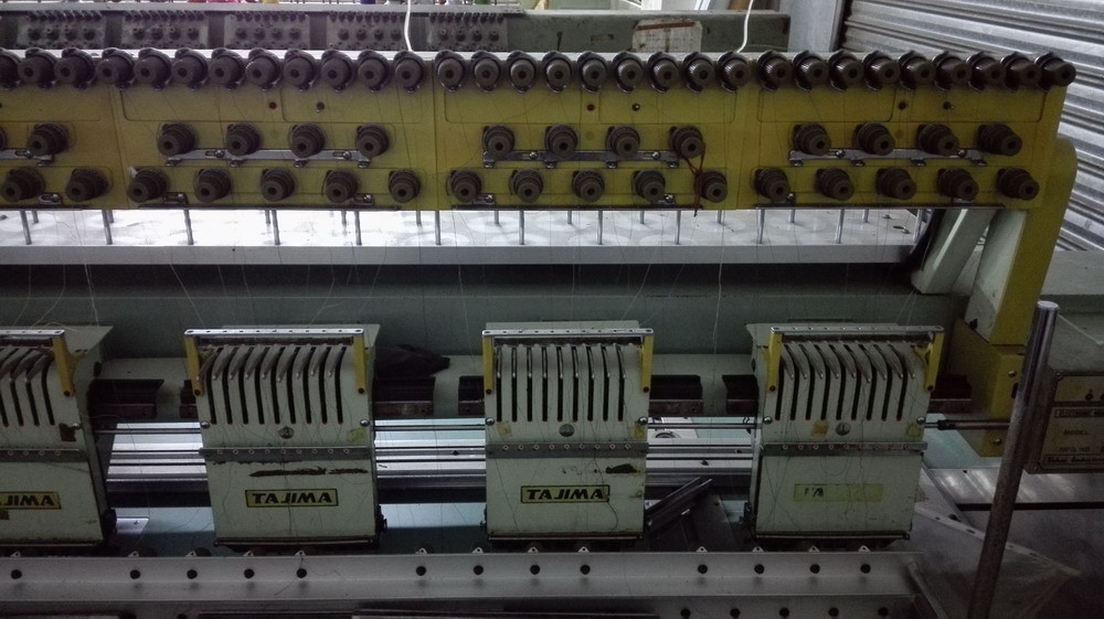 Professional Used Tajima Embroidery Machine 275 X 450mm With CE Certificate