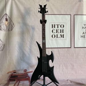 Quality Custom Special Shape 4 Strings Electric Bass Guitar Basswood Body with Matte Finishing wholesale