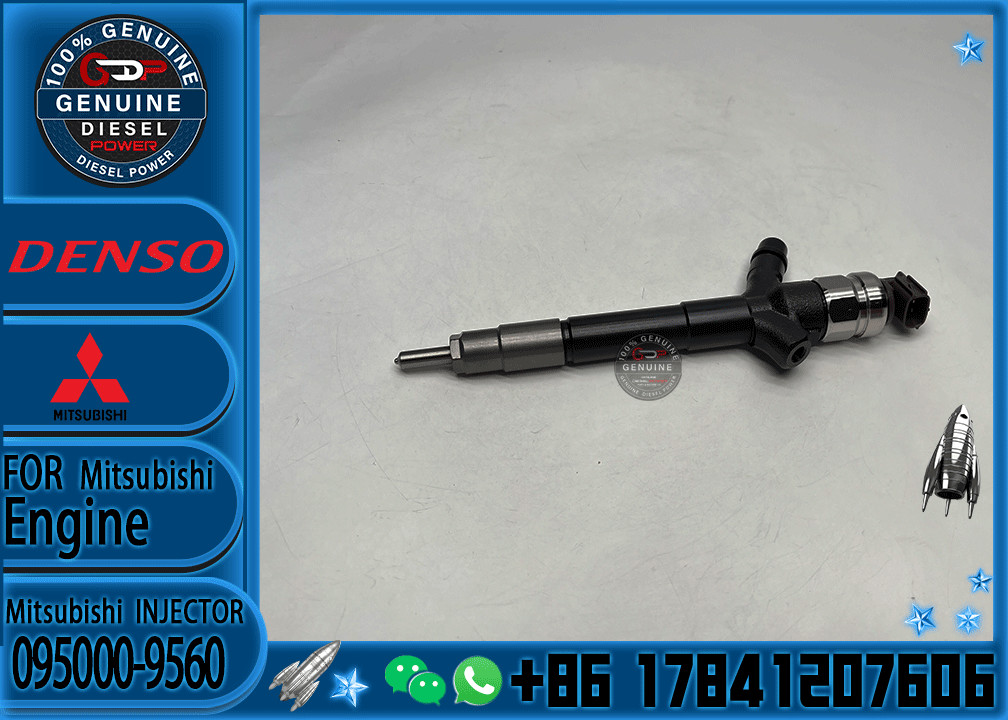 Diesel Fuel Inyector Injector 095000-9560 1465A257 For MITSUBISHI L200 DI-DC