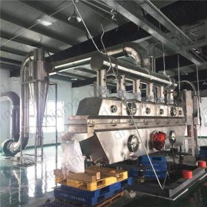 Quality 120kg/H - 140kg/H Continuous Horizontal Vibration Fbd Dryer Working Lab Fluid Bed Dryer wholesale
