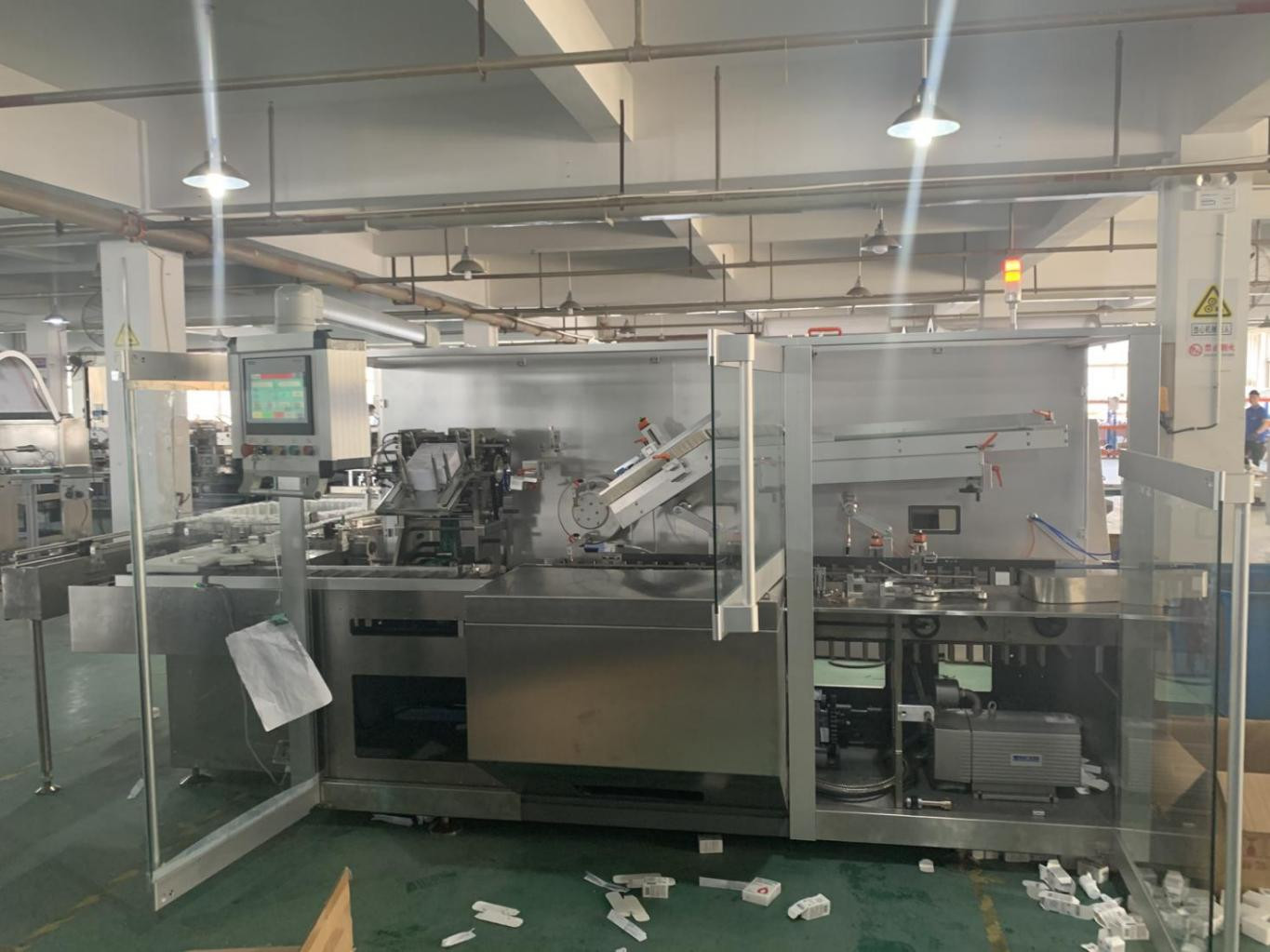 120pcs/Min Pharmaceutical Cartoning Machine 4 Fold Tube Cartoning Machine