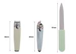 Multifunction Cushioned Nail File , Durable Carbon Steel Finger Nail Files