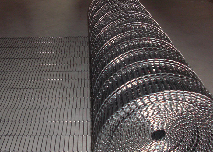 Double Spin Wire Conveyor Belts High Temperature For Food Processing