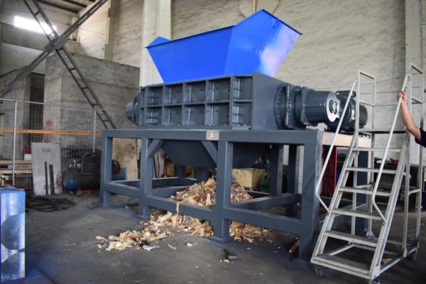 Bed Shredder Sofa Shredder Municipal Solid Waste Bulky Furniture Two Shaft