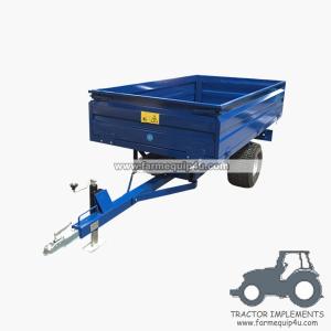 Quality 1.5TR2W off road Hydraulic dump trailer 1.0ton wholesale