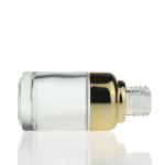 Cosmetic Serum Oil Essence Glass Clear Dropper Bottle Empty 35ml S020