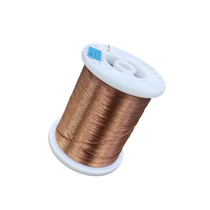 Polyurethane Enamelled Round Copper Wire UEW Single SWG 46-11 For Solderable Material Small Transformer