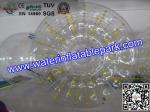 Interesting Clear Inflatable Roller Ball For Sports Entertainment