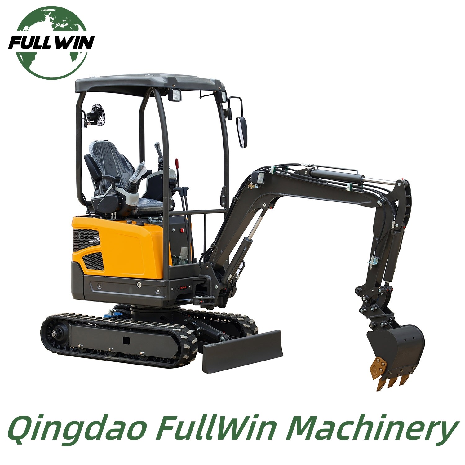 3969LBS Diesel Powered 1.8 T Excavator 1800KG Hydraulic Mini Excavator