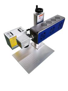 Quality 220V 50HZ CO2 Metal Marking Etching Machine 30W Environmentally Friendly wholesale