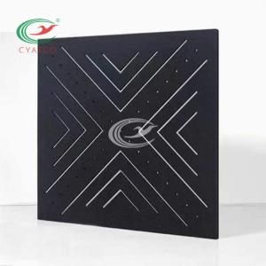 Quality V Groove Cutting Felt Acoustic Panels Wall Soundproof Odorless wholesale
