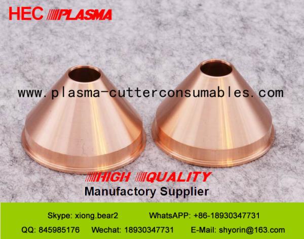 ESAB Metal Plasma Torch Consumables 0558006130 ,Shield Cap Esab Spare Parts