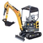 ZG018U Compact Mini Excavator Machine 14.5kW 2400rpm 15.2kW 2500rpm