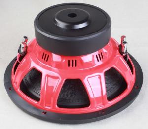 Quality Double 2&quot; Coil Car Automotive Powered Subwoofer Non Pressed Paper Cone wholesale