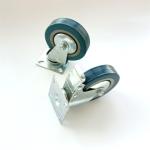 45mm Nylon Castor Wheels Replacement Chair Casters