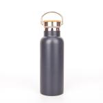 500ml 17oz Personalised Insulated Water Bottle Grey Powder Coating 7.8*23cm Size