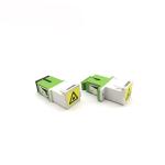 Shutter Single Mode optical fibre connectors Simplex Green SC APC Quick