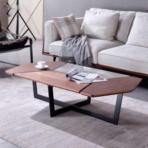 Quality Minimalist Style Luxury Center Tables Retro Unique Shape Two Tone Color Palette wholesale