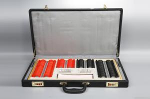 Quality 266PCS Plastic Light Weight Trial Lens Case Leather Case, Red/Black Injection Frame 26mm GPS8266 wholesale