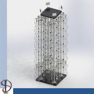 Quality DVD Display Rack / Greating Cards Spinner / Wire Pocket Display Rack / Magazine Metal Display Stand / Books Rack / wholesale