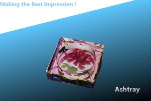 Quality cristal ashtray/ashtray/glass ashtray/cigarette gift/lotus ashtray wholesale