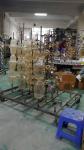 High Efficiency Glass Cup Silver Gold Red Color Vacuum PVD Coating Machine In