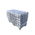 High Purity 99.9% Zinc Alloy Ingots Corrosion Resistance For Construction