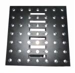 Solar Rotating Inground Stake LED Beam Lights 7x7 3w Warm White For Wedding Hall