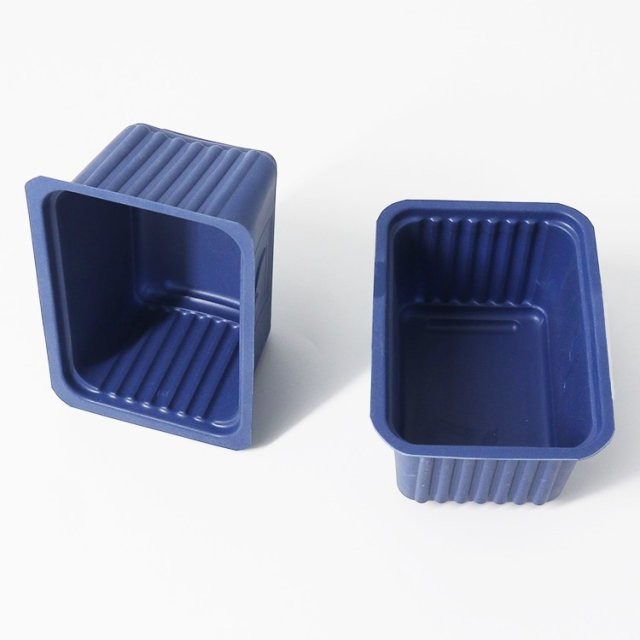 Customized Single Plant Plastic Seedling Tray PS Square Hole Disposable Seedling Trays