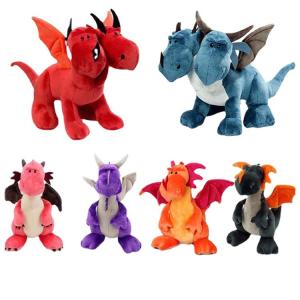 Quality Two Heads Dragon Plush toys Stuffed Soft toys 25cm wholesale