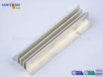 Glass Curtain Wall Industrial Aluminum Profile , Aluminum Extruded Shapes