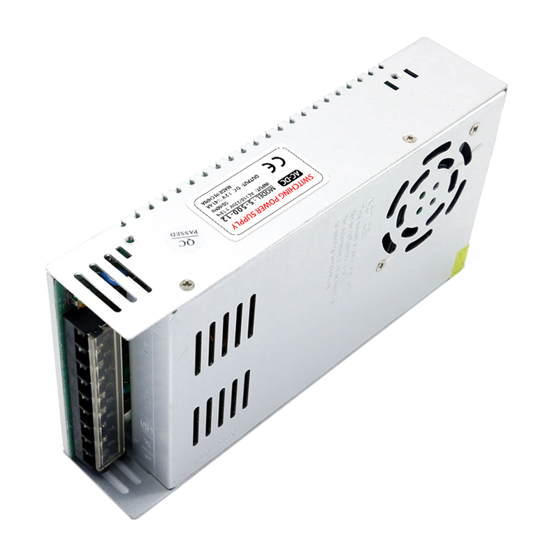 12V 500W Switching Power Supply For LED Lights AC 100V 240V To DC 12V