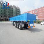 Side Wall Truck Trailer 13m 3Axle 50ft Flatbed Trailer for Bulk Vegetables